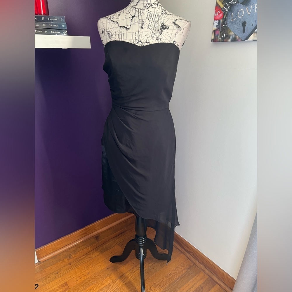 Belsoie Strapless Aysemmetrical Dress NWT